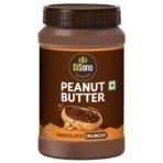 DiSano Chocolate Peanut Butter Crunchy, 924g, 23g Protein & 6.4g Dietary Fibre, Tasty & Healthy Chocolate Spread for Breakfast & Snacks, Made with Premium Roasted Peanuts, Zero Cholesterol & Trans Fat - Fast Shipping to USA & Canada