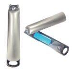 TEMPERIA (1pc) Stainless Steel Sharp Nail Cutter for Adults - Big & Small Toe Nail Clipper for Men & Women - Finger Nail Cutter for Thick & Ingrown Toenails (OMD3085) - Fast Shipping to USA & Canada