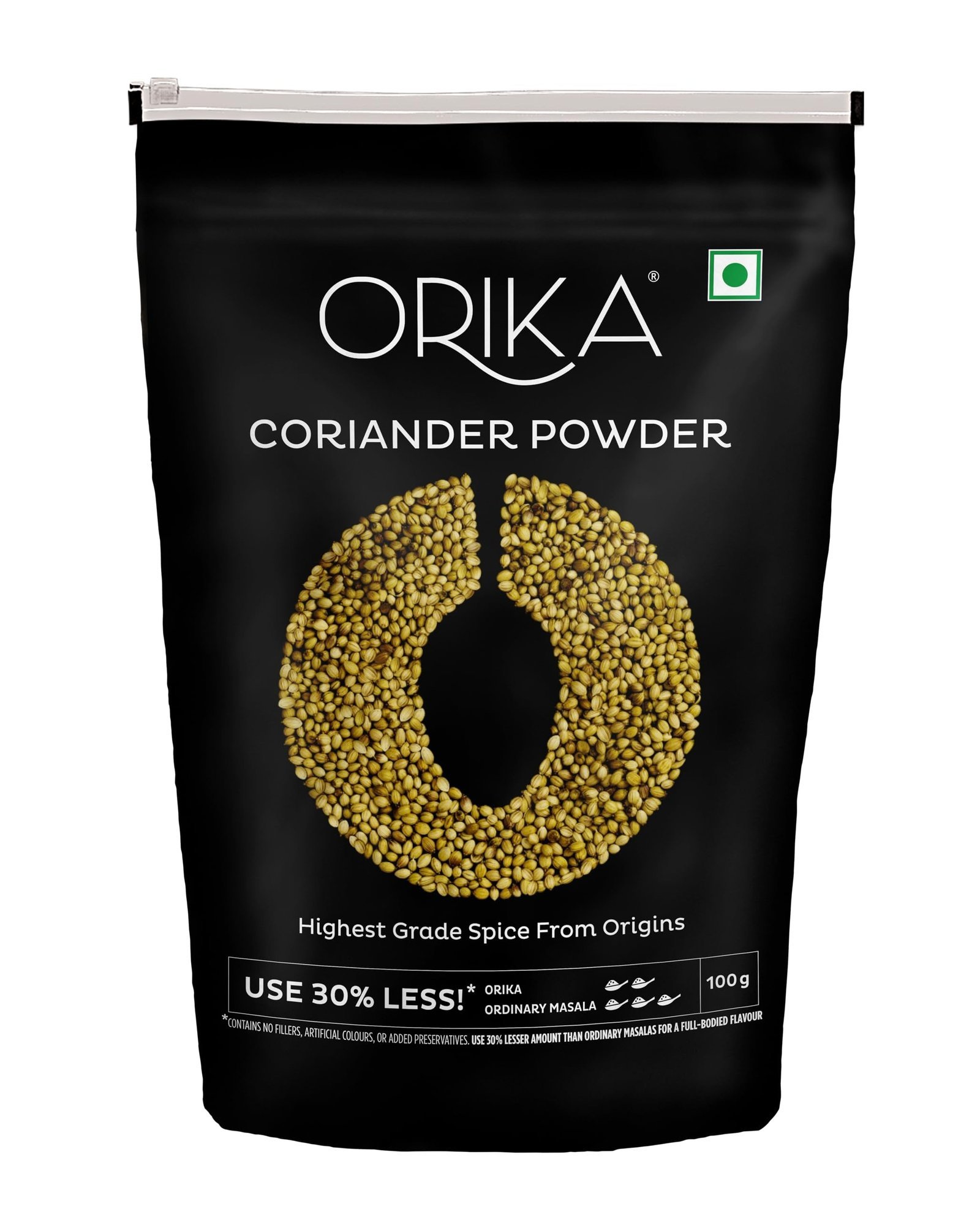 71HEq0-QsTL-1.jpg Orika Coriander Powder (100 g) - Fast Shipping to USA & Canada - Image 1
