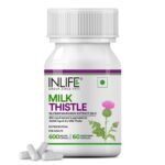 INLIFE Milk Thistle 600mg - 60 Capsules - Fast Shipping to USA & Canada