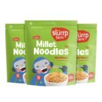 Slurrp Farm Mild Millet Noodles (3x192g) - Fast Shipping to USA & Canada
