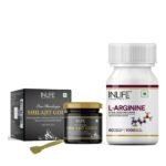 INLIFE Vitality Health Combo - Shilajit Gold & L-Arginine Capsules - Fast Shipping to USA & Canada