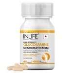 INLIFE Glucosamine with Chondroitin & MSM - 60 Tablets - Fast Shipping to USA & Canada
