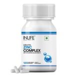 INLIFE Zinc Complex with Copper - 60 Capsules - Fast Shipping to USA & Canada