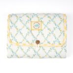 Tidy Sleep Portable Diaper Changing Mat/Pad for Newborns & Infants Baby 0-24 Months Light Weight, Portable, Water Proof (Yellow Bloom Vines) - Fast Shipping to USA & Canada