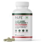INLIFE Plant Based Multivitamin 75+ Ingredients - 60 Tablets - Fast Shipping to USA & Canada