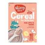 Slurrp Farm Ragi & Apple Cereal (200g) - Fast Shipping to USA & Canada