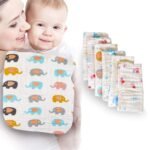 MOM CARE Muslin Cotton Burping 500 TC Towels For Newborn Baby Extra Soft Large Hankies Reusable Napkins For Infants Toddlers (Pack Of 3) White - Fast Shipping to USA & Canada