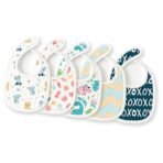 TIDY SLEEP Muslin Pure Cotton 3 Layer Baby Bibs, Ultra Soft Skin Friendly Pure Cotton Baby Bibs Assorted Colour - Fast Shipping to USA & Canada