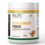 INLIFE Fenugreek Fiber Powder 150g - Orange - Fast Shipping to USA & Canada