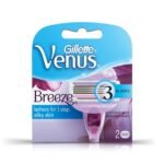 Gillette Venus Breeze Razor Blades (Cartridge) 3 Blades - Fast Shipping to USA & Canada