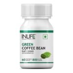 INLIFE Green Coffee Bean Extract 800mg - 60 Capsules - Fast Shipping to USA & Canada