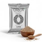 Orika Cumin Seeds Whole | Sabut Jeera for Cooking | 100% Natural, Fresh & Aromatic | Rich Flavor & Aroma | Hygienically Packed (500 Gms) - Fast Shipping to USA & Canada