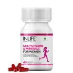 INLIFE Multivitamin for Women with Biotin & Minerals - 60 Capsules - Fast Shipping to USA & Canada