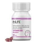 INLIFE Vitamin B12 1500mcg with ALA, Folic Acid & D3 - 60 Tablets - Fast Shipping to USA & Canada