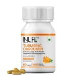 INLIFE Curcumin with Piperine 1605mg - 60 Tablets - Fast Shipping to USA & Canada