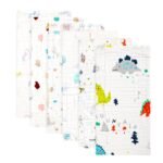 Infantbond Muslin Burp Cloths (Pack of 6, 100% Cotton) ? Fast Shipping to USA & Canada