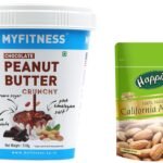 MYFITNESS Chocolate PB Crunchy 510g | Protein & Happilo Almonds 500g - Fast Shipping to USA & Canada