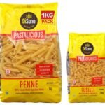 Disano Pastalicious 100% Durum Wheat Penne Pasta, 1Kg & Pastalicious 100% Durum Wheat Macroni Pasta, Elbow, 500G - Fast Shipping to USA & Canada
