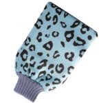 TEMPERIA (1 pcs) Exfoliating Gloves for Dead Skin - Body Scrubber for Bathing, Bath & Shower for Women & Men - Premium, Ergonomic Design Exfoliator Scrub (Random Colors) (MN03) - Fast Shipping to USA & Canada