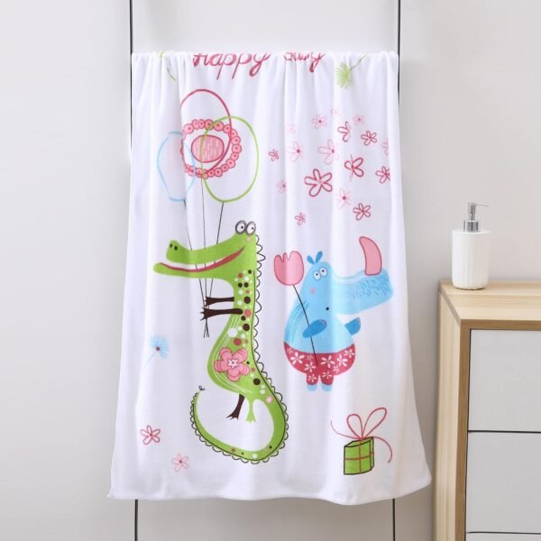 Mee Mee Absorbent|Washable |Reusable |Soft Baby Bath Towel | Cotton Washcloth for Infants, New Born Babies and Toddlers (White) 70X110 CM - Fast Shipping to USA & Canada