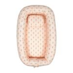 TIDY SLEEP Baby Nest - Soft Lounger for Newborns and Infants (Carrot) - Fast Shipping to USA & Canada