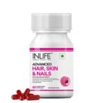 INLIFE Hair Skin & Nails Advanced Supplement - 60 Capsules - Fast Shipping to USA & Canada