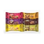 Unibic, Assorted (Pack Of 6 X 75 G/ 67.5G) | Biscuits Combo Pack | Choco Chip | Butter | Fruit & Nut | Honey Oatmeal I Jeera | Cashew | 450g / 405g Weight may Vary - Fast Shipping to USA & Canada