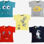 Infantbond Regular Fit T-Shirt Set (Pack of 5, 18-24M) ? Fast Shipping to USA & Canada