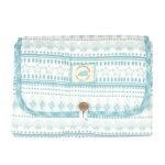 Tidy Sleep Portable Diaper Changing Mat/Pad for Newborns & Infants Baby 0-24 Months Light Weight, Portable, Water Proof (Marine Meadow) - Fast Shipping to USA & Canada