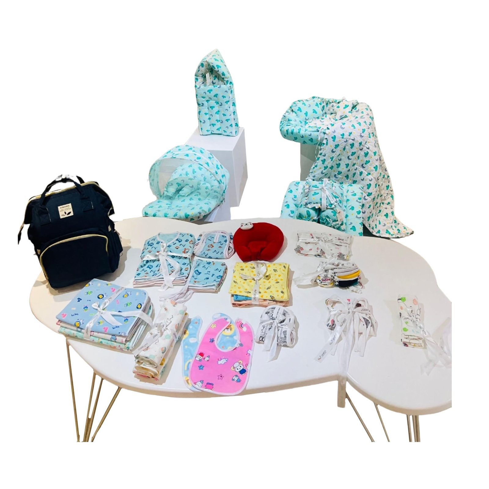 71djaorjZ2L-1.jpg Infantbond 69 in 1 Summer Combo Gift Set (Cloud Pista Green) ? Fast Shipping to USA & Canada - Image 1