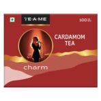 TE-A-ME Cardamom Tea - 100 Tea Bags | Cardamom Tea Bags | Diwali Gift - Fast Shipping to USA & Canada