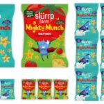 SLURRP FARM Healthy Snacks For Kids 12X20G Packs & Healthy Snacks Mighty Puff Cheese & Herbs 8X20G - Fast Shipping to USA & Canada