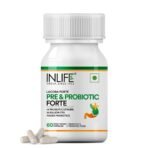 INLIFE Prebiotic & Probiotics Forte 25B CFU - 60 Capsules - Fast Shipping to USA & Canada
