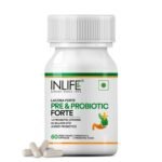 INLIFE Prebiotic & Probiotics Forte 25B CFU - 60 Capsules - Fast Shipping to USA & Canada