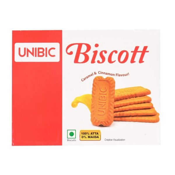 Unibic Biscott Biscuits, Caramel & Cinnamon, 250 Gm,Whole Wheat Flour,Milk Solids - Fast Shipping to USA & Canada