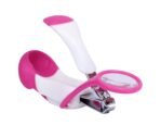 1st Step Baby Nail Clipper with Magnifying Glass (Pink) - Fast Shipping to USA & Canada