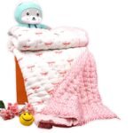 MOM'S HOME Organic Cotton Baby Quilt | 100 * 150cm | 0-5 Years | Dragonfly - Fast Shipping to USA & Canada