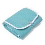 Tidy Sleep Portable Diaper Changing Mat/Pad for Newborns & Infants Baby 0-24 Months Light Weight, Portable, Water Proof (Mint) - Fast Shipping to USA & Canada