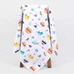 MOM'S HOME Organic Cotton Baby AC Quilt - New Car - 0-3 Years - 110X120Cms - Fast Shipping to USA & Canada