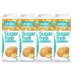 Unibic Sugar Free Butter Cookies I Low GI No Maida I Cashew Biscuits I Sugar-Free Snack I Healthy Cookies | 300 Gram (75 G*4)/270 Gram (67.5G*4) - Fast Shipping to USA & Canada