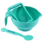 1st STEP Food Grinder with Spoon (Mint Green) - Fast Shipping to USA & Canada