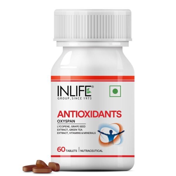 INLIFE Antioxidants Blend - 60 Tablets - Fast Shipping to USA & Canada