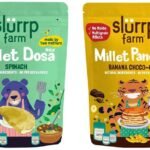 Slurrp Farm Pancake Mix (2x150g) + Dosa Mix (2x150g) - Fast Shipping to USA & Canada