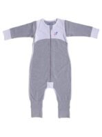 haus & kinder Dreamsack Cotton Sleep Bodysuit for Baby, Early Walker, Size (9+ Months) (Grey) - Fast Shipping to USA & Canada