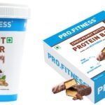 MYFITNESS Peanut Butter & PRO.FITNESS Protein Bar 510g + 6x34g | Crispy Choco & Protein Bars - Fast Shipping to USA & Canada