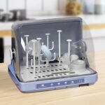 StarAndDaisy Sterilizer for Feeding Bottles | Bottle Sterilizer Machine with Uv Ultraviolet | Baby Bottle Sterilizer & Fast & Effective Sterilization for Nipples & Accessories, Touch Screen & Auto-Off, Kills 99.9% Germs. - Fast Shipping to USA & Canada