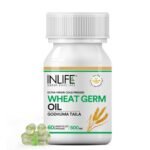 INLIFE Wheat Germ Oil 500mg - 60 Capsules - Fast Shipping to USA & Canada