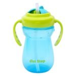 1ST STEP BPA Free Straw Sipper Cup with Twin Handle (Blue) - Fast Shipping to USA & Canada