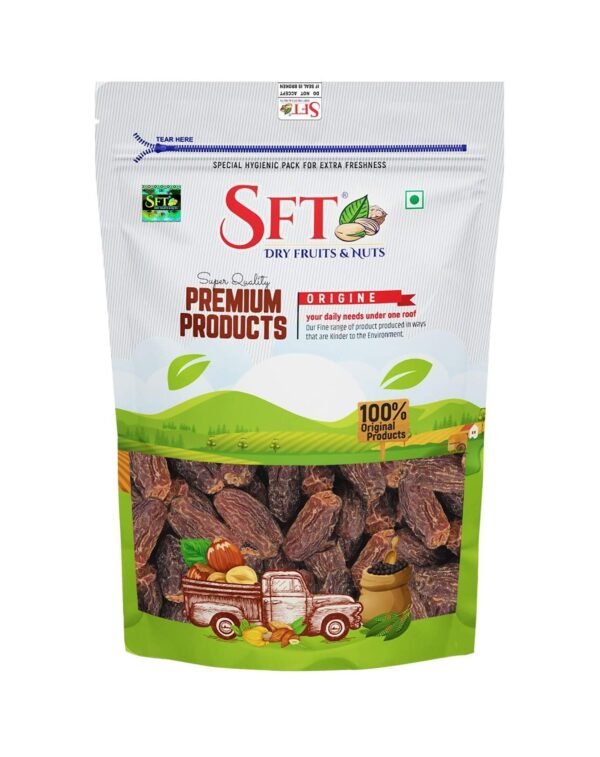 SFT Dried Dates Brown,Black/Sukha Khajoor (Kala Chuara) 1 Kg - Fast Shipping to USA & Canada